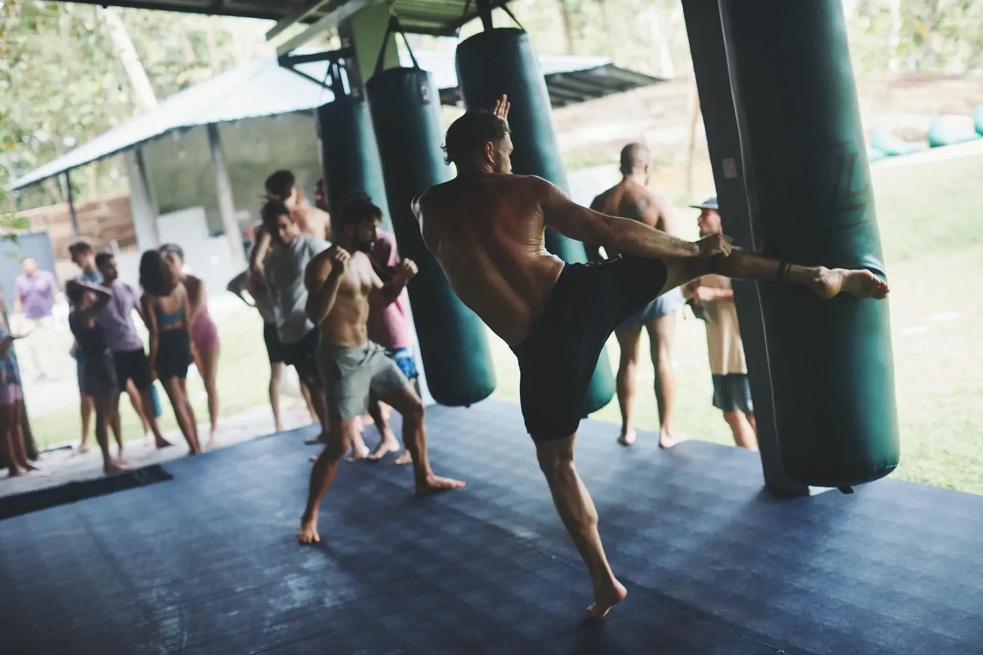 Personal training session